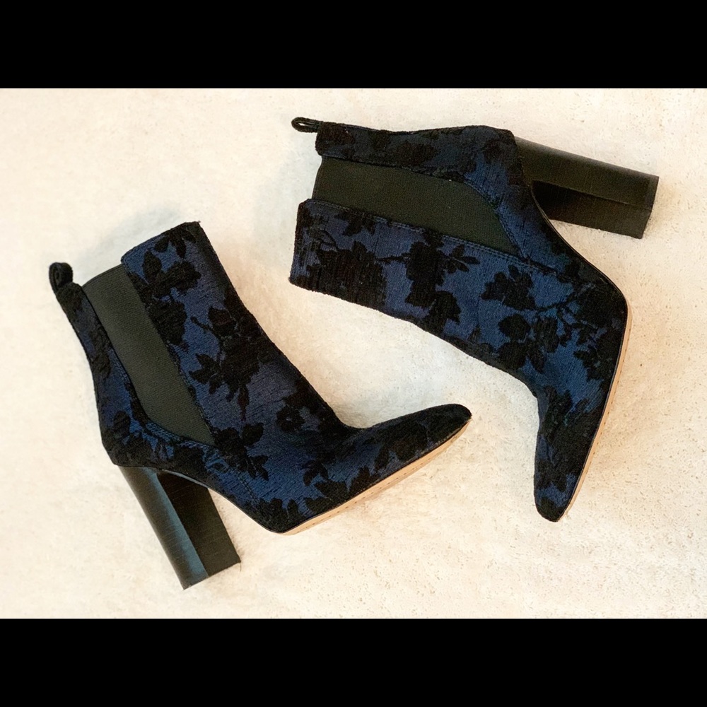 Vince Camuto Embroidered Booties